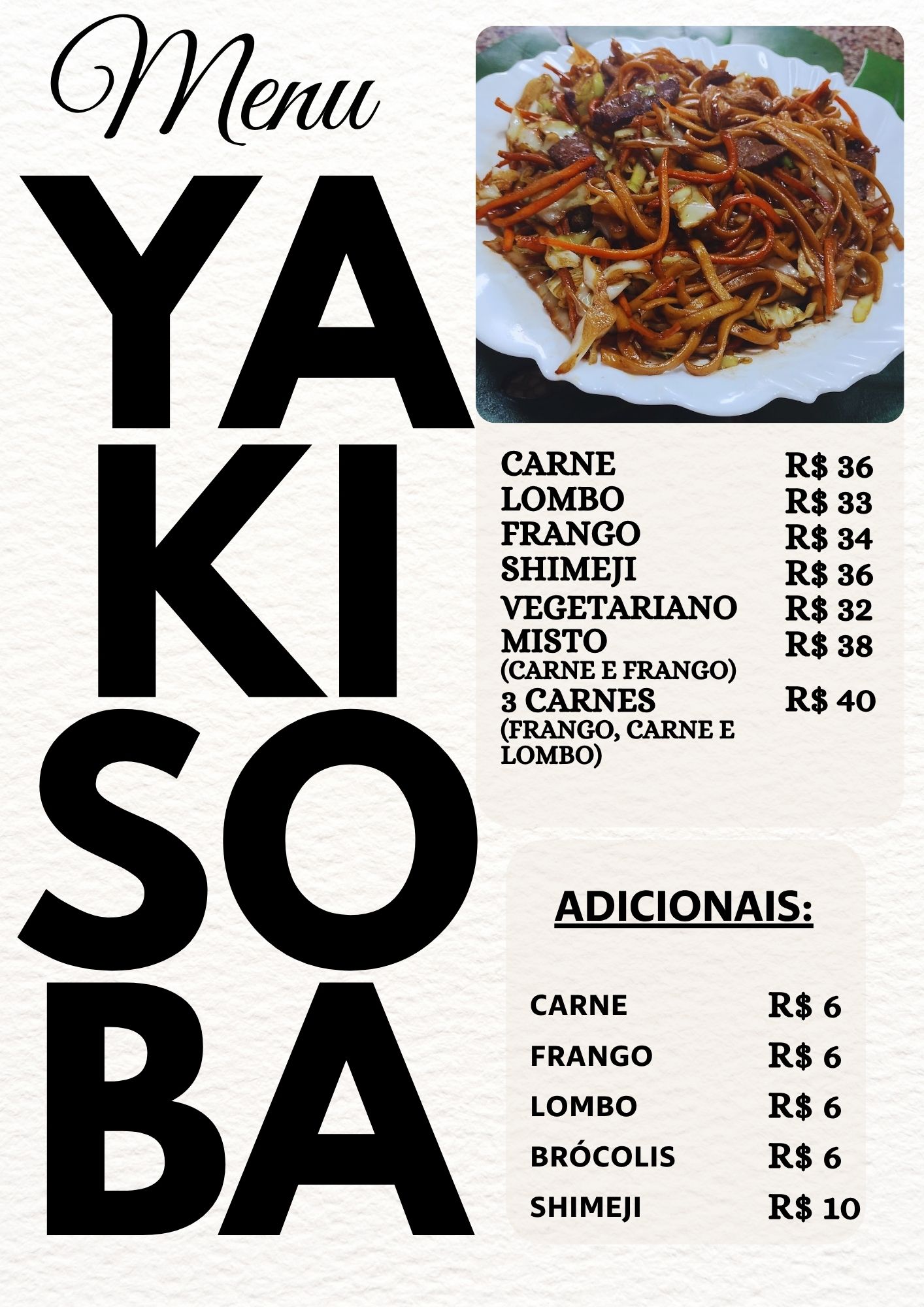 Yakisoba do Caçarola